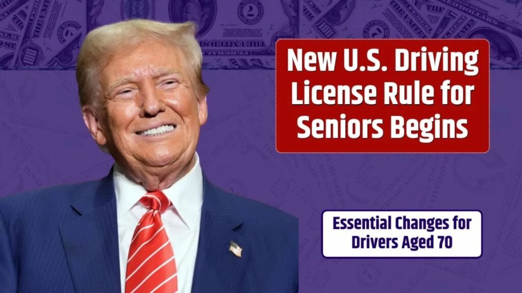 New US Driving License Rules for Seniors Explained